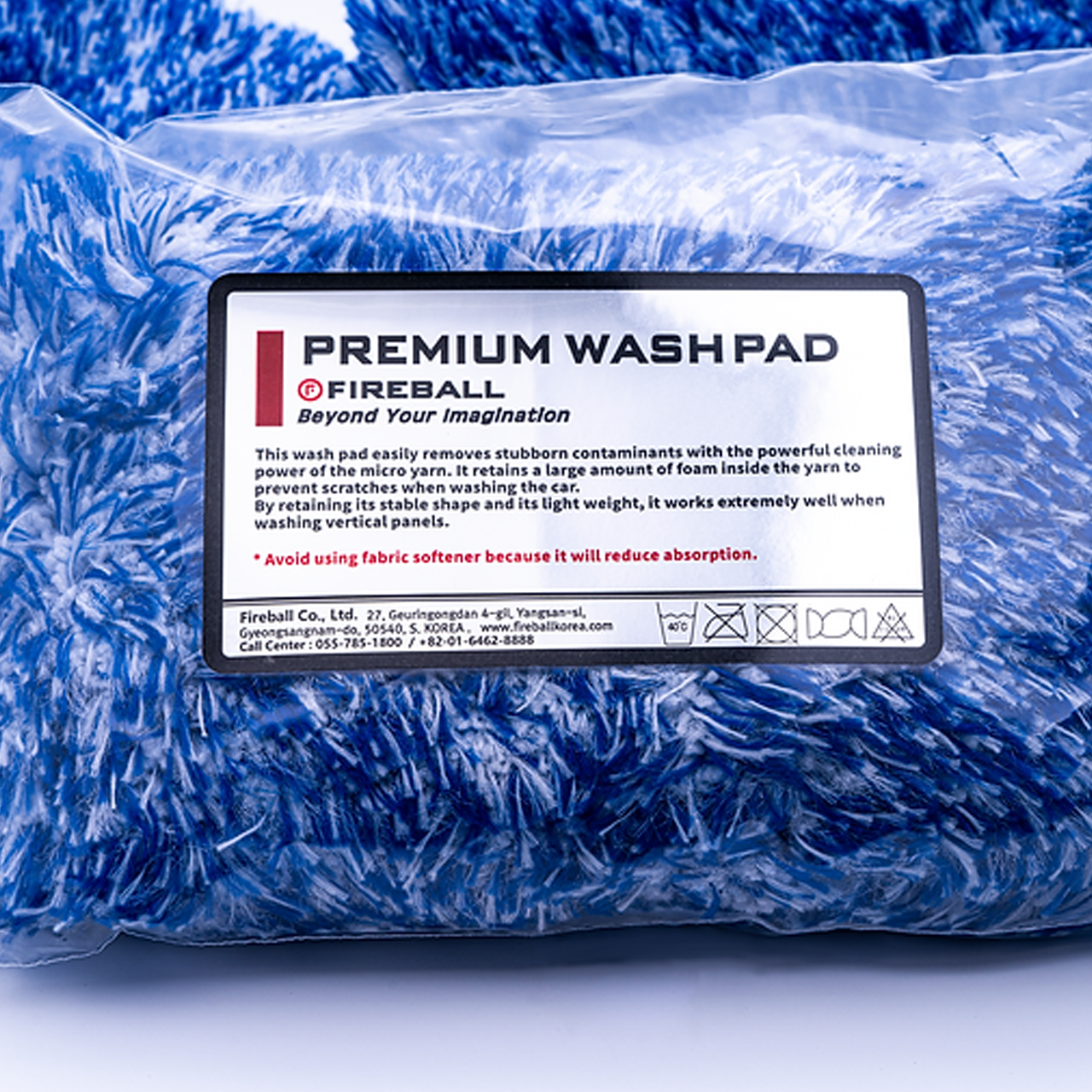 Mút Rửa Xe Cao Cấp Từ Sợi Microfiber Fireball Wash Pad